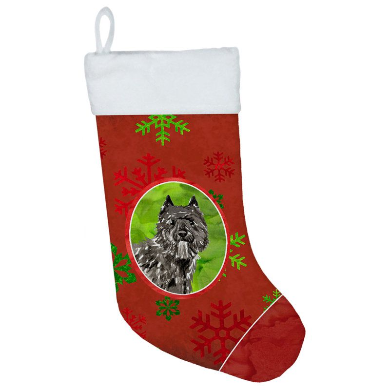 Chaussette de Noël, Bouvier des Flandres