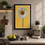 Golden Daisy Botanical - Wrapped Canvas-1629572229-1629572230