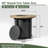 30" Propane Gas Fire Pit Table