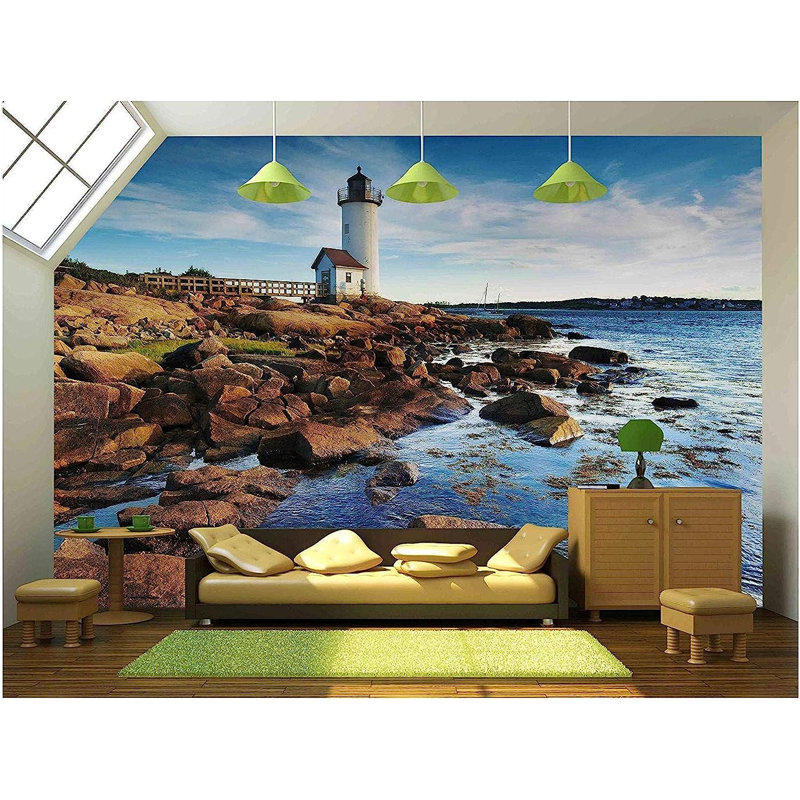 Coastal Beachy Peel & Stick Border, 100" L x 144" W