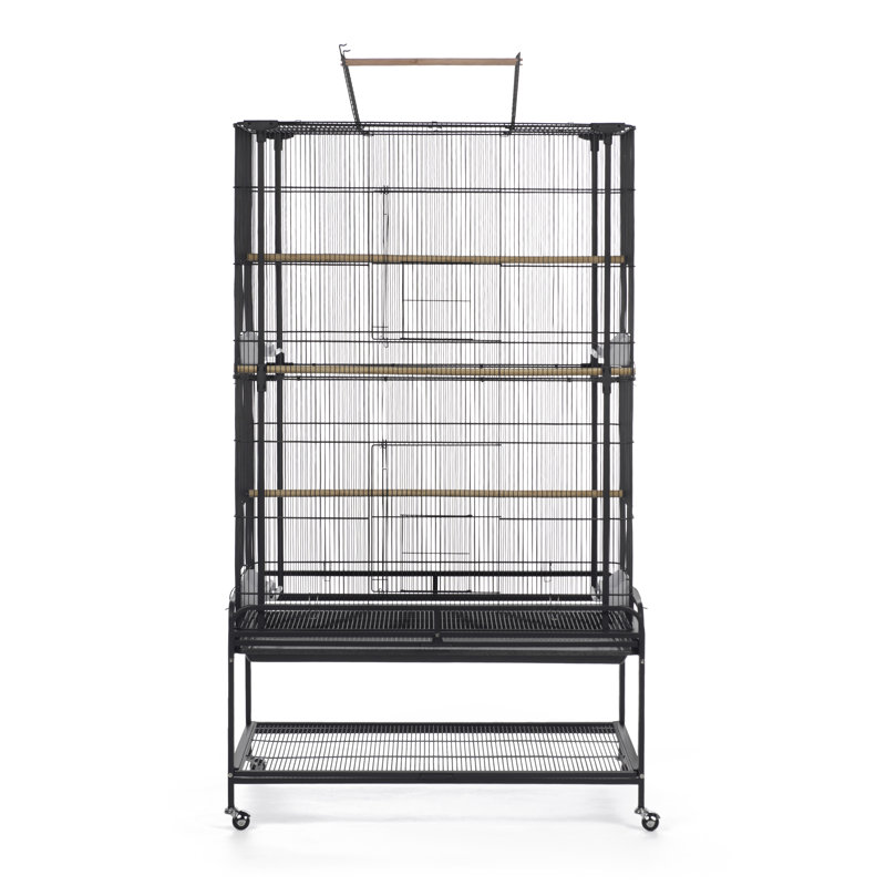 Cage à vol avec roulettes oiseau Cottle