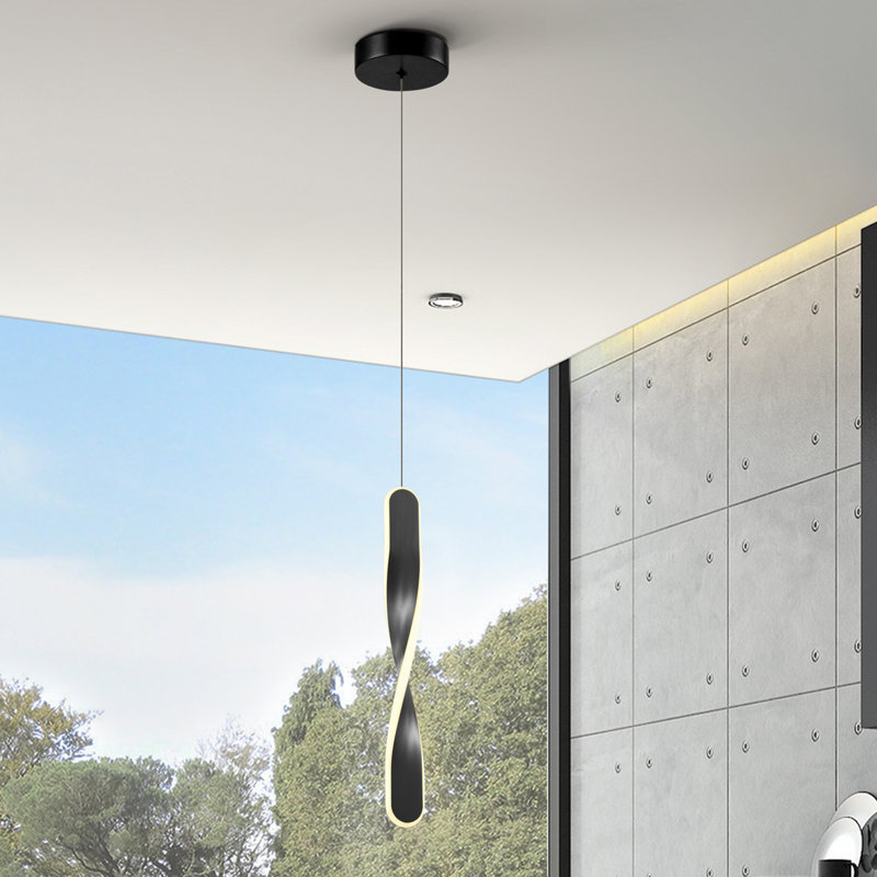 Dayatra 1 - Light LED Novelty Pendant, Matt Black