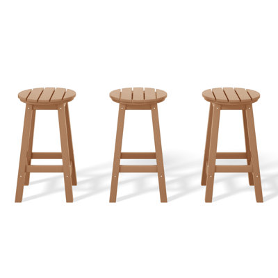Laguna 24" Round Counter Stool (Set Of 3)