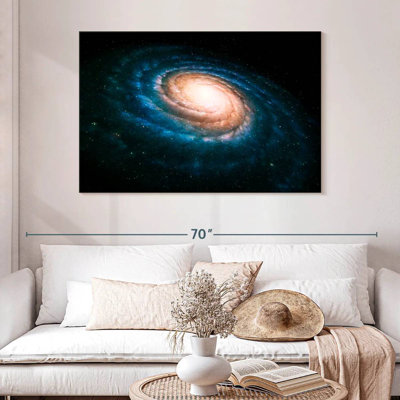 Oberle Spiral Shaped Galaxy