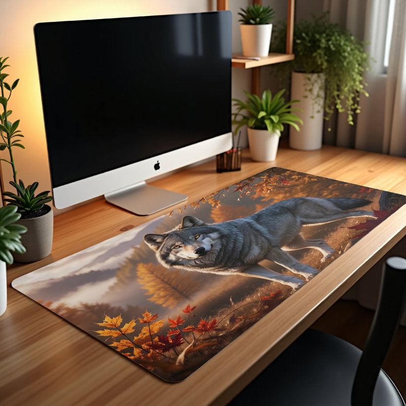 Polyester Desk Pad, 23.6x13.8