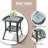 Karega 5 - Person Patio Conversation Set with Cushions-2080216738-2078417518