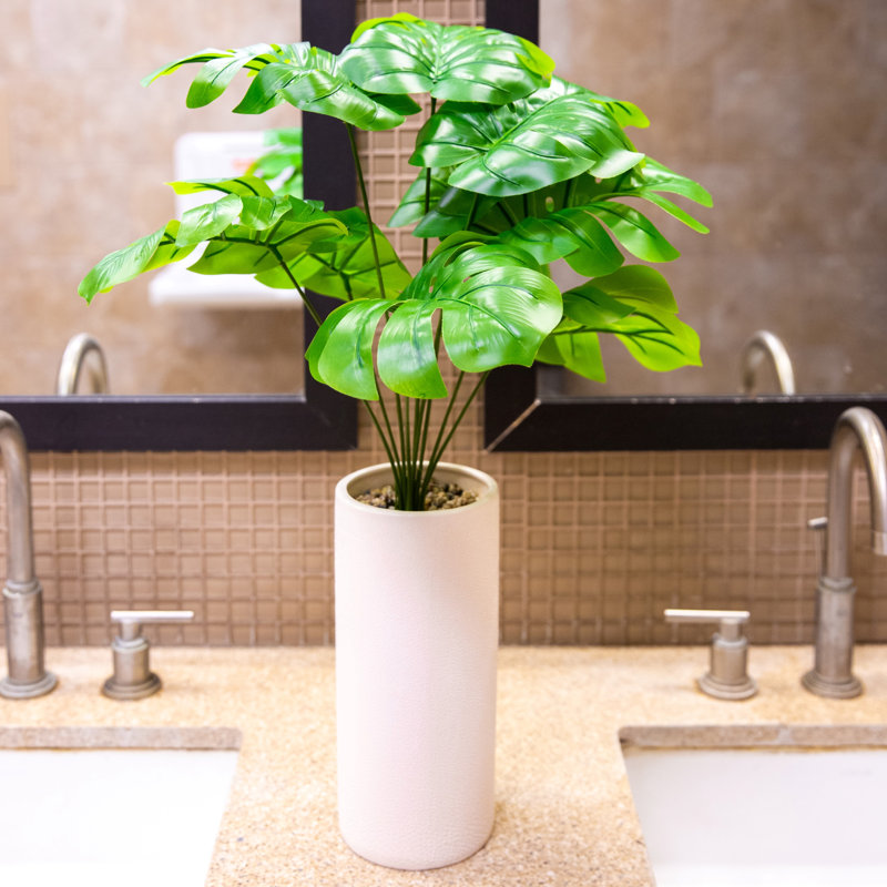 Plante philodendron artificielle 12" en vase