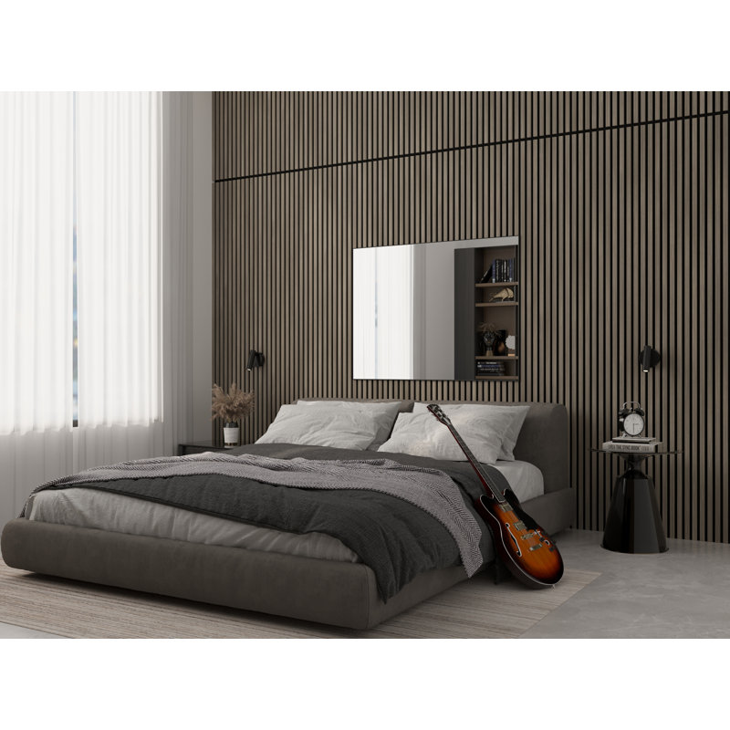 Panneaux muraux en bois acoustique, Bois flottant