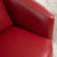Fauteuil demi-tonneau rembourré pivotant avec rangement-1975871543