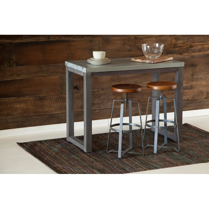 Tapis rayé bleu foncé en laine Cabarley, 5 pi x 7 pi 6 po