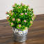8 po Ensemble de 3 plantes à fleurs artificielles en pot de marguerite décorative-1578189946