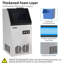 14" 150 Lb. 495W 115V Air Cooled Ice Machine Maker Countertop