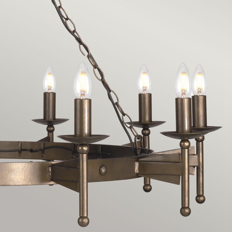 Stephine 18 - Light Candle Style Chandelier