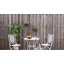 Charleston 2 PCs Artificial Lisianthus Flower Hanging Planter Basket Home