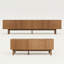 Meuble télé et table basse style Mid-Century moderne (ensemble de 2)