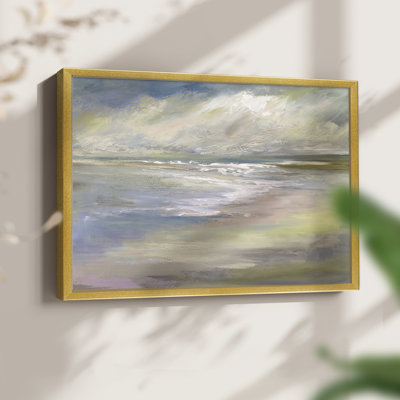 Beach Light II -Framed Print - Restickable