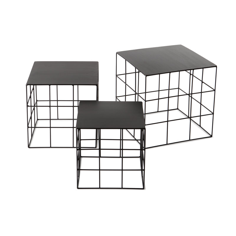 Reton Nesting Tables, Black