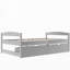 Lit plateforme moderne avec deux tiroirs-1691657387