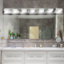Éclairage pour meuble-lavabo 7 lumières