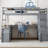 Full Size Loft Bed In Gray Featuring 7 Drawers, 2 Shelves And Desk - Playhouse Inspired Design For A Creative Fun Bedroom Space With Magical Atmosphere-971192079
