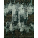 Wool Abstract Area Rug