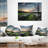 Landscape Reversible Throw Pillow
