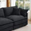 Canapé rembourré Cloud, canapé modulaire en U avec repose-pieds-1675090570