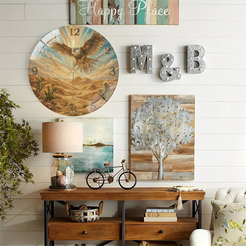 Horloge murale 12 po