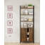 Adyaan 60 cm W Steel Etagere Bookcase-263937106