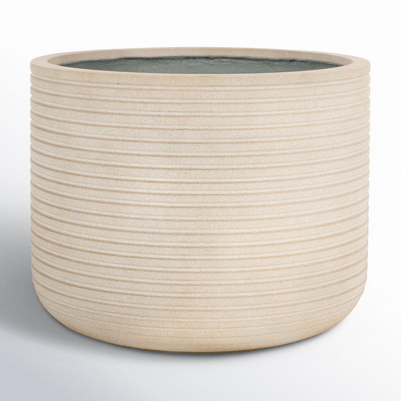 Pot à fleurs Norah, Beige