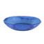 Baignoire autoportante ovale bleue transparente de 64 pouces, ergonomique pour le confort de la salle de bain.