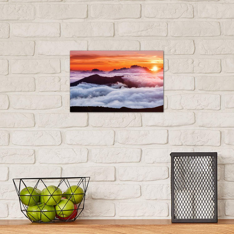 Haleakal Crater, Haleakala National Park by Susanne Kremer - Wrapped Canvas Print, 20.32 cm H x 30.48 cm W
