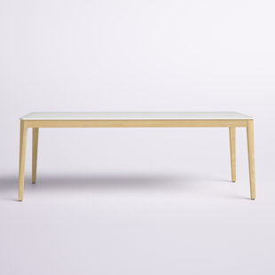 Plastic Solid Wood Rectangular Table