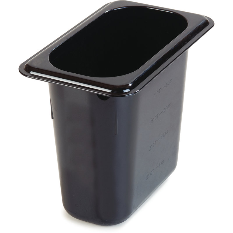 Moule à haute température StorPlus 1/9, 6 po de profondeur - noir