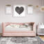 Lit de jour simple rembourré avec couchette-43008412