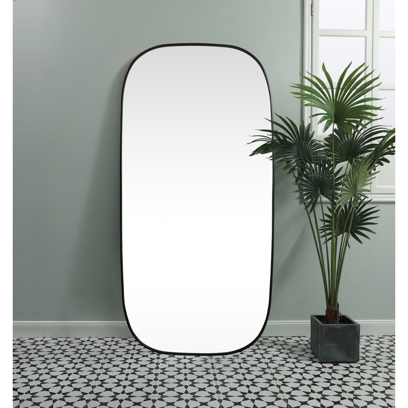 Miroir Bertin, Noir, noir, noir, noir, 60 po x 36 po 