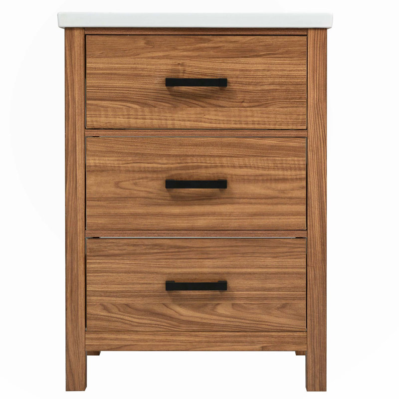 Meuble-lavabo 24 po avec lavabo en céramique