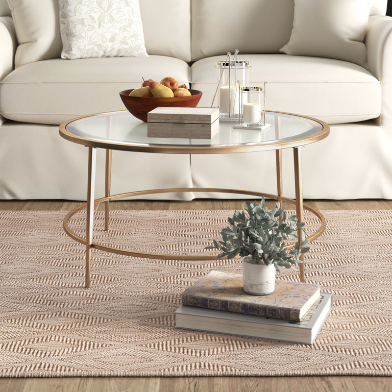 Edmont Coffee Table, Gold