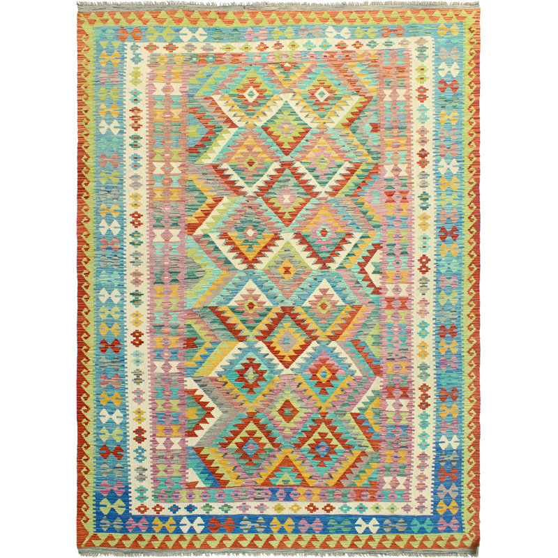 Flatweave Larry Red Rug
