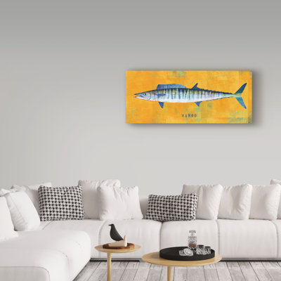 'Wahoo' Graphic Art Print on Wrapped Canvas