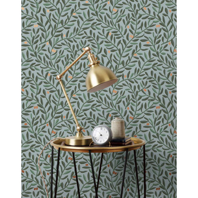 Olive Grove Wallpaper | Traditional / Roll - 27" x 30'