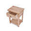 Adene 40cm W Solid Wood Bedside Table
