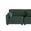 4 Seater Corduroy Corner Sofa -215749478-215749265