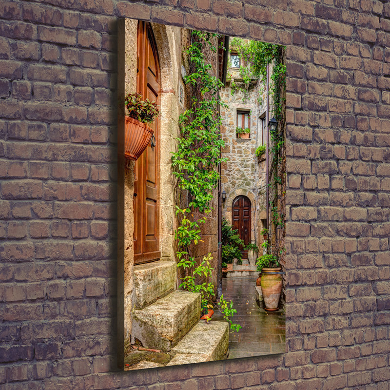 Italian Streets - Wrapped Canvas Print