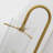 Ribbed Glass Wall Sconce