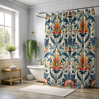 Boho Tapestry Charm - Premium Shower Curtain