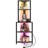 Brodric Modern Open Display Corner Bar with Colorful LED Light & Music Control-822042931
