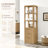 Adela Solid Wood Linen Cabinet-656555429