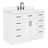 Tidworth 48'' Solid Wood Single Bathroom Vanity with 1.5'' White Quartz Top Sink-1358091735-1392343744