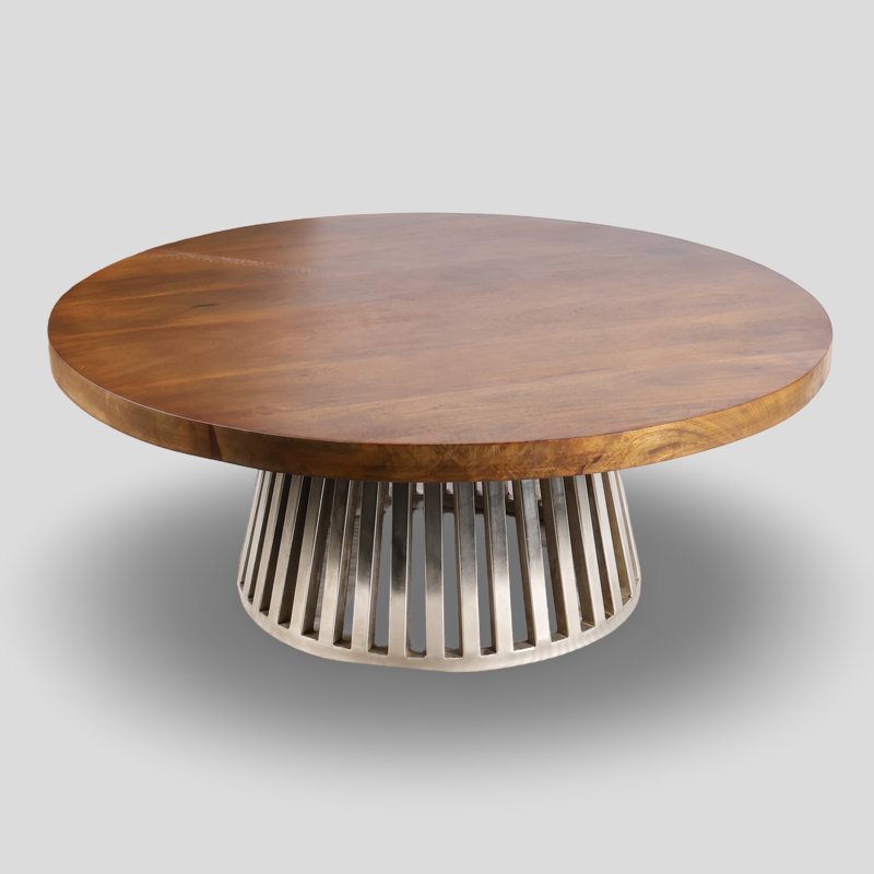 Table basse en bois massif Sveva